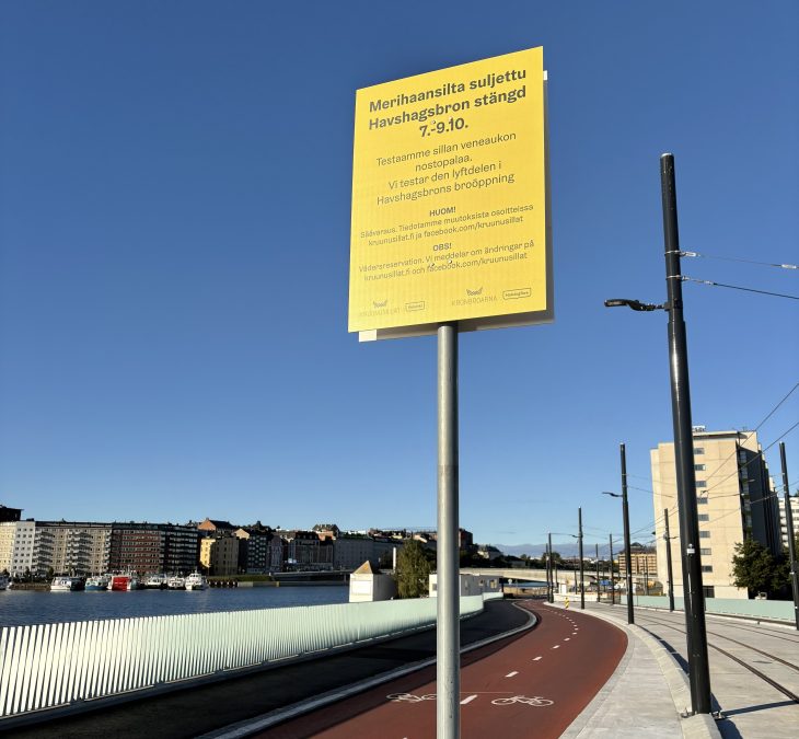 Merihaansilta opaste